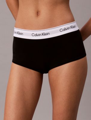 Трусы-шортики Icon, хлопок, модал — Calvin Klein — фото 3