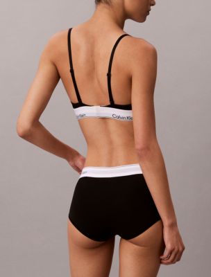 Трусы-шортики Icon, хлопок, модал — Calvin Klein — фото 4