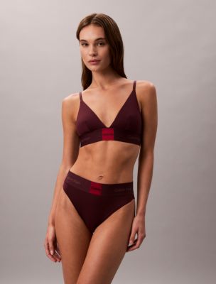 Modern Logo High Waist Bikini, Winetasting