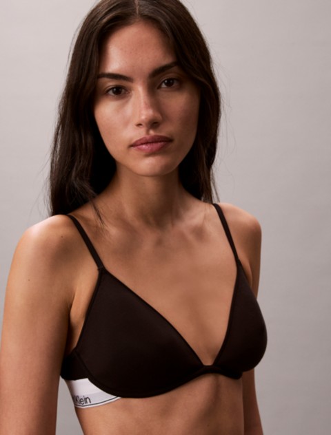 Бра Icon Ultralight, лёгкая чашка, хлопок, модал — Calvin Klein