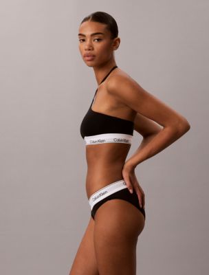Бралетт Icon, мягкая чашка, хлопок, модал — Calvin Klein — фото 4