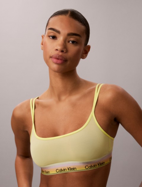 Бралетт Icon Pride, мягкая чашка, сетка — Calvin Klein