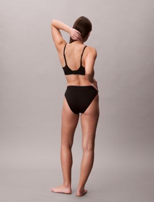 Трусы-бикини Monogram, микрофибра, стрейч — Calvin Klein, цвет: Чёрный, вариант 1 — фото 6