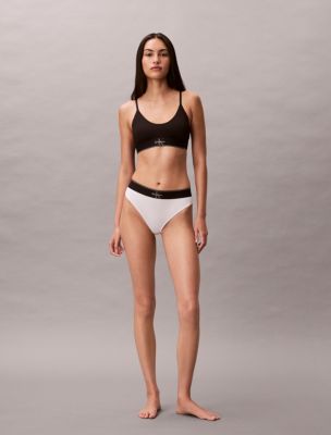 Бралетт Monogram, мягкая чашка, микрофибра, стрейч — Calvin Klein — фото 3