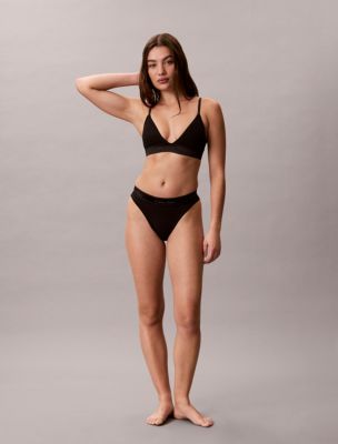 Бралетт Icon, лёгкая чашка, хлопок, модал — Calvin Klein — фото 5
