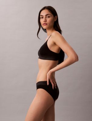 Бельё Calvin Klein Icon Cotton Modal Metallic Bikini — фото 4