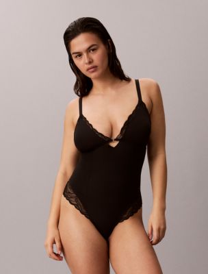 Боди Sensual Shapewear, кружево, стрейч — Calvin Klein — фото 3