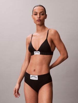 Бралетт Heritage Classic, лёгкая чашка, хлопок, стрейч — Calvin Klein — фото 2