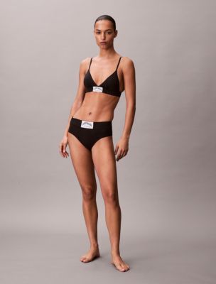 Бралетт Heritage Classic, лёгкая чашка, хлопок, стрейч — Calvin Klein — фото 3