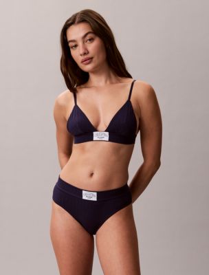 Бра Heritage Classic, лёгкая чашка, хлопок, стрейч — Calvin Klein — фото 2