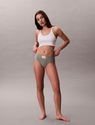 Heritage Classic Cotton Stretch Thong, Shadow