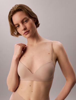 Perfectly Fit Custom Lift Wirefree Triangle Bra, Cedar