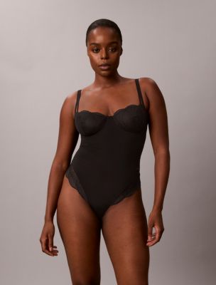 Боди Perfectly Shapewear, кружево — Calvin Klein — фото 2