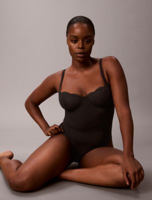 Боди Perfectly Shapewear, кружево — Calvin Klein — фото 3