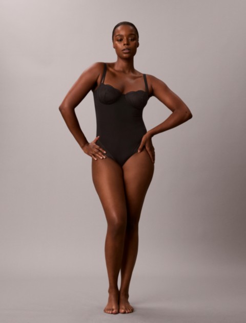 Боди Perfectly Shapewear, кружево — Calvin Klein
