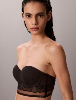 Бра-балконет CK Black Geo, кружево — Calvin Klein — фото 2