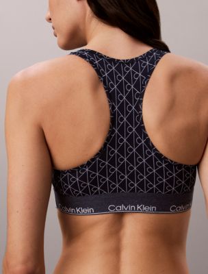 Бралетт Icon Edition, мягкая чашка, хлопок, модал — Calvin Klein, цвет: Джинсовый синий — фото 3