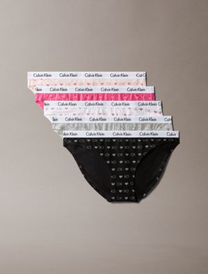 Carousel Cotton Stretch 5-Pack Bikini, Multi