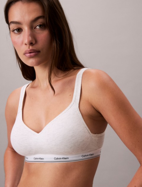 Бралетт Balance, уплотнённая чашка, хлопок, модал — Calvin Klein