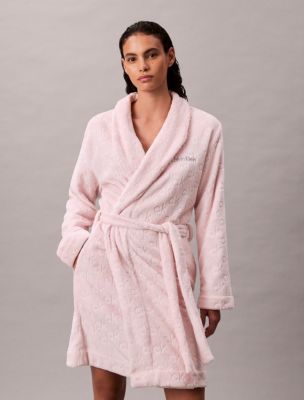 Allover Logo Robe, Nymph's Thigh