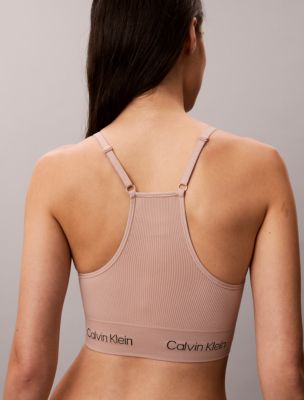 Бралетт, лёгкая чашка, без швов, микрофибра, в рубчик — Calvin Klein — фото 2