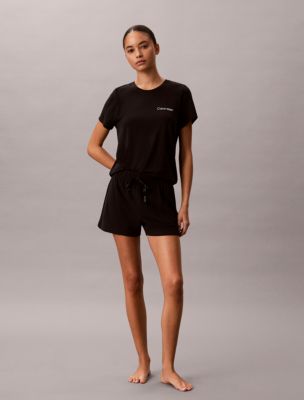 Бельё Calvin Klein Viscose Cotton Blend Tee and Shorts Set — фото 4