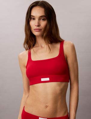 Classic Comfort Cozy Waffle Lightly Lined Bralette, Obsess