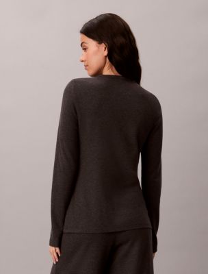 Пижамный топ Classic Comfort Cozy, вафельная ткань — Calvin Klein — фото 5