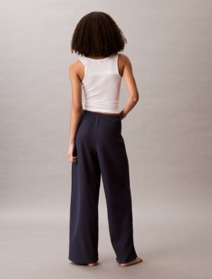 Женские брюки Calvin Klein Classic Comfort Cozy Waffle, цвет: Синий — фото 5