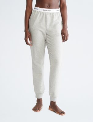 Icon Cotton Modal Lounge Joggers, Grey Heather