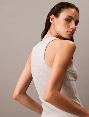 トップス Soft Stretch Rib Tank Top Slim Ribbed Jersey Tank Top | Calvin Klein