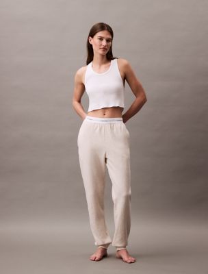 Terry Lounge Joggers, Oatmeal Heather