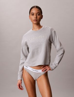 Modern Terry Relaxed Sweatshirt, Grey Heather
