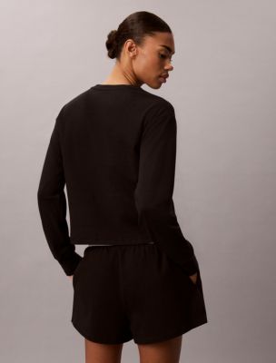 Женские худи Calvin Klein Terry Lounge Relaxed Crewneck Sweatshirt — фото 5