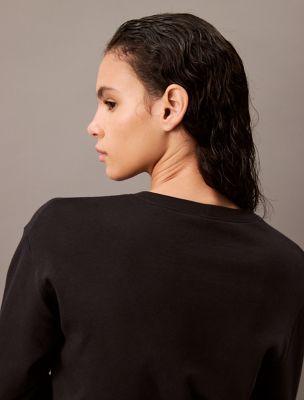 Женские худи Calvin Klein Terry Lounge Relaxed Crewneck Sweatshirt — фото 6