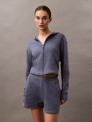 Terry Lounge Sleep Shorts, Grisaille