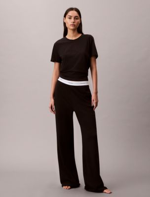 Женские футболки Calvin Klein Terry Lounge Crewneck Sleep T-Shirt — фото 3