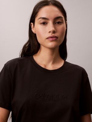 Женские футболки Calvin Klein Terry Lounge Crewneck Sleep T-Shirt — фото 4