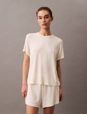 Ultra Soft Modal Relaxed T-Shirt, Ivory