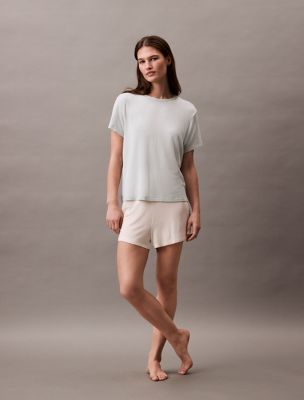Ultra Soft Modal Relaxed T-Shirt, Sky Grey