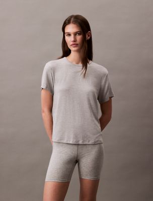 Ultra Soft Modal Relaxed T-Shirt, Grey Heather