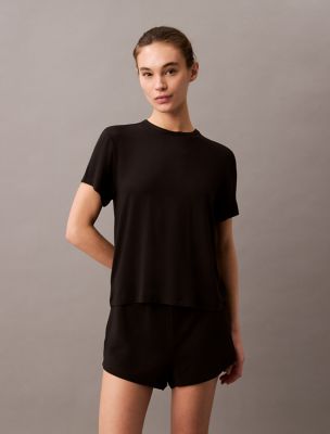 Ultra Soft Modal Relaxed T-Shirt, Black