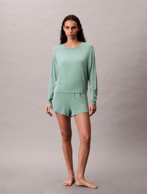 Ultra-Light Lounge Dolman T-Shirt , Charming Green