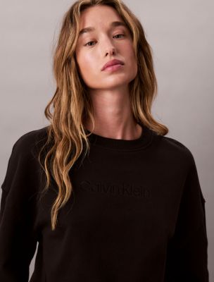 Женские худи Calvin Klein Terry Lounge Relaxed Sweatshirt — фото 3
