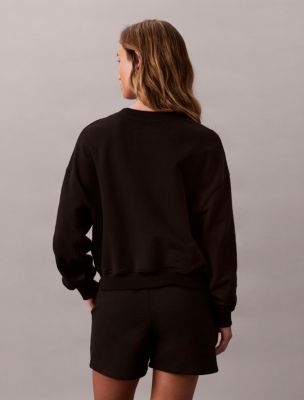 Женские худи Calvin Klein Terry Lounge Relaxed Sweatshirt — фото 4