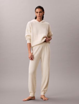 Plush Terry Sleep Jogger, Ivory
