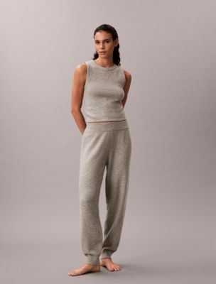 Plush Terry Sleep Jogger, Grey Heather