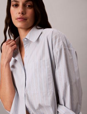 Сорочка Button-Down, хлопок — Calvin Klein — фото 5