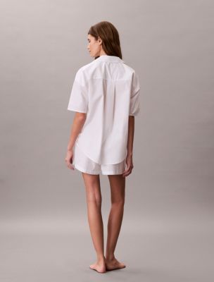 Пижамные шорты Poplin, хлопок — Calvin Klein — фото 2