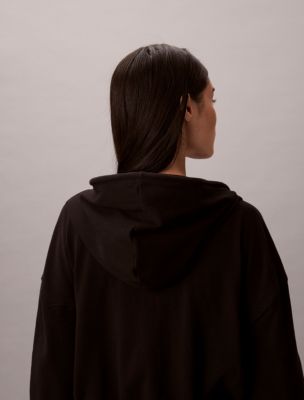 Женские худи Calvin Klein Logo Cotton Jersey Full Zip — фото 5
